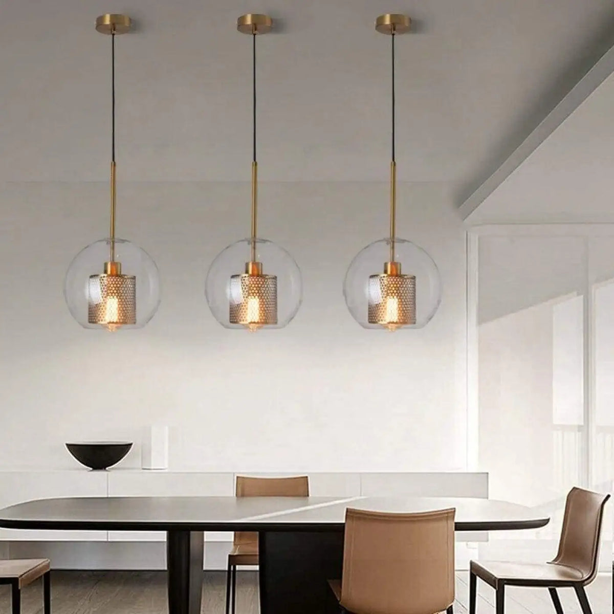 Suspension Industrielle Ronde, Longue ou Ovale – Tolon