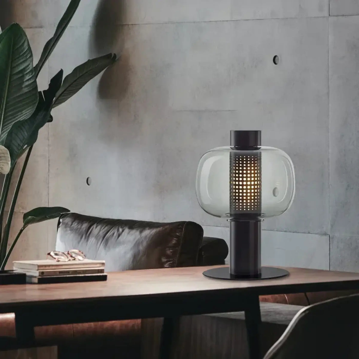 Lampe de Table en Verre Coloré – Bimis