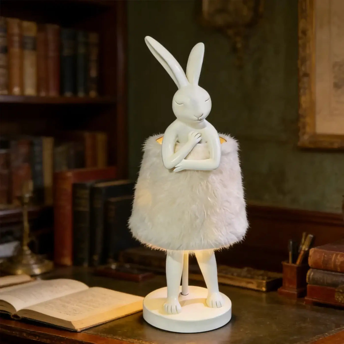 Lampe de Chevet Lapin avec Abat-jour – Bosan
