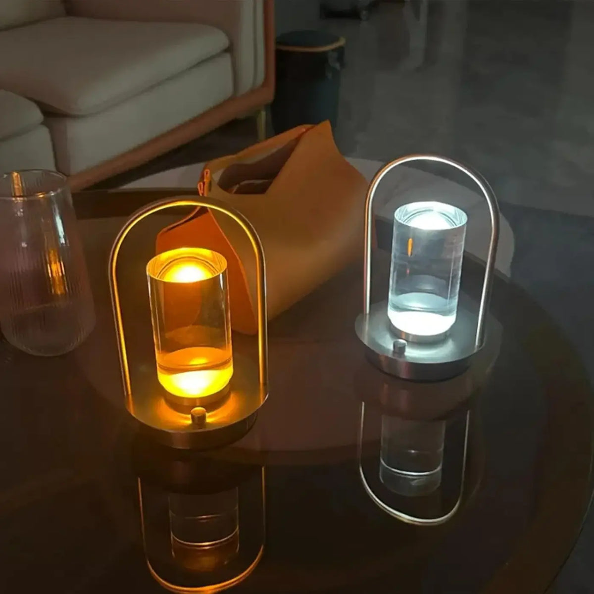 Lampe à Poser Arche et Cylindre – Ivette