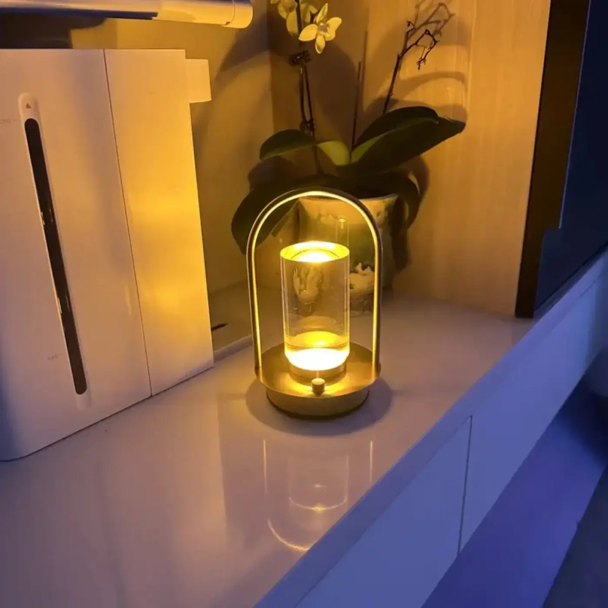 Lampe à Poser Arche et Cylindre – Ivette