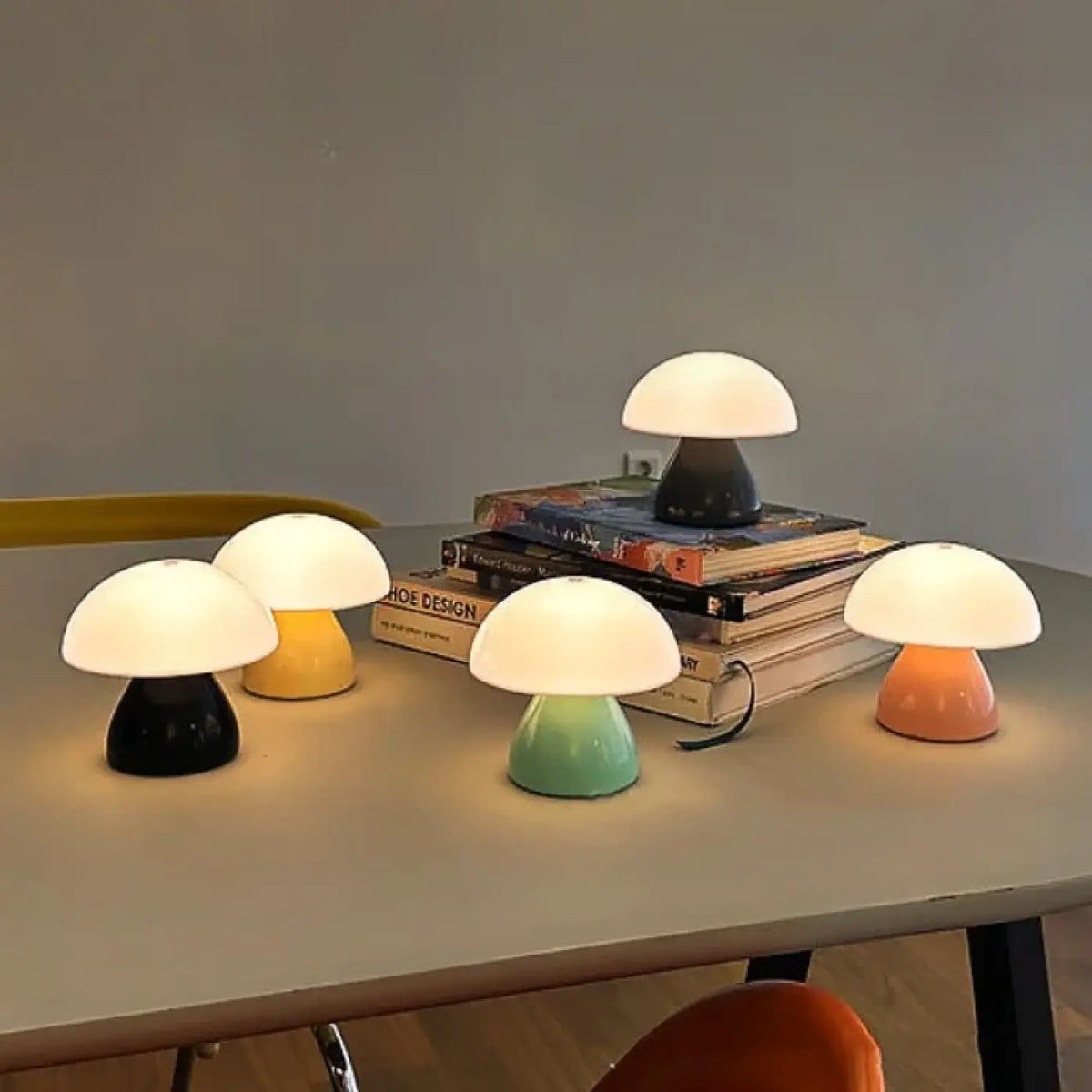 Lampe Champignon Rétro Design – Bramine