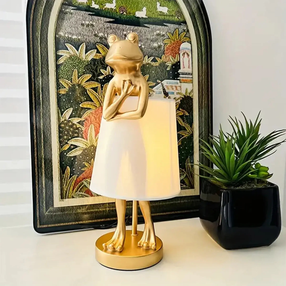 Lampe à Poser Grenouille Design – Sadette