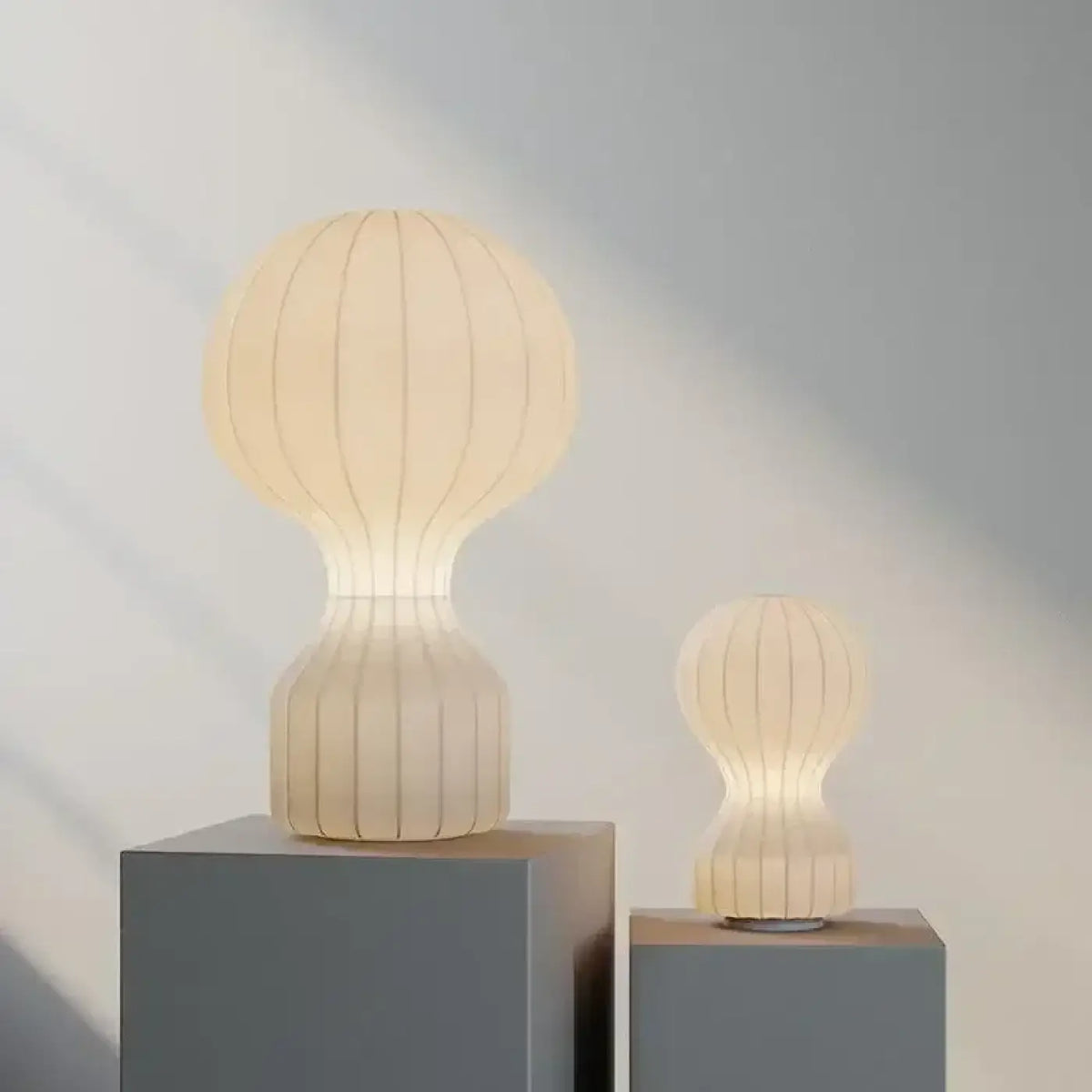 Lampe Japandi Silhouette Ondulée – Solette