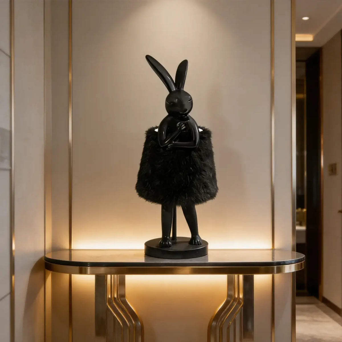 Lampe à Poser Lapin Duveteux – Zerane