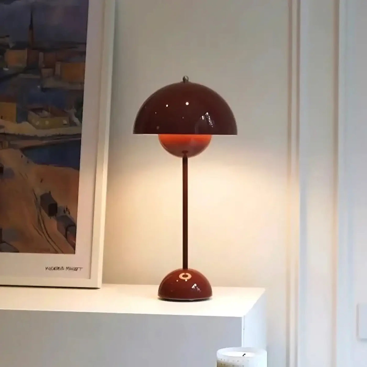 Lampe à Poser Pied Champignon – Bamon