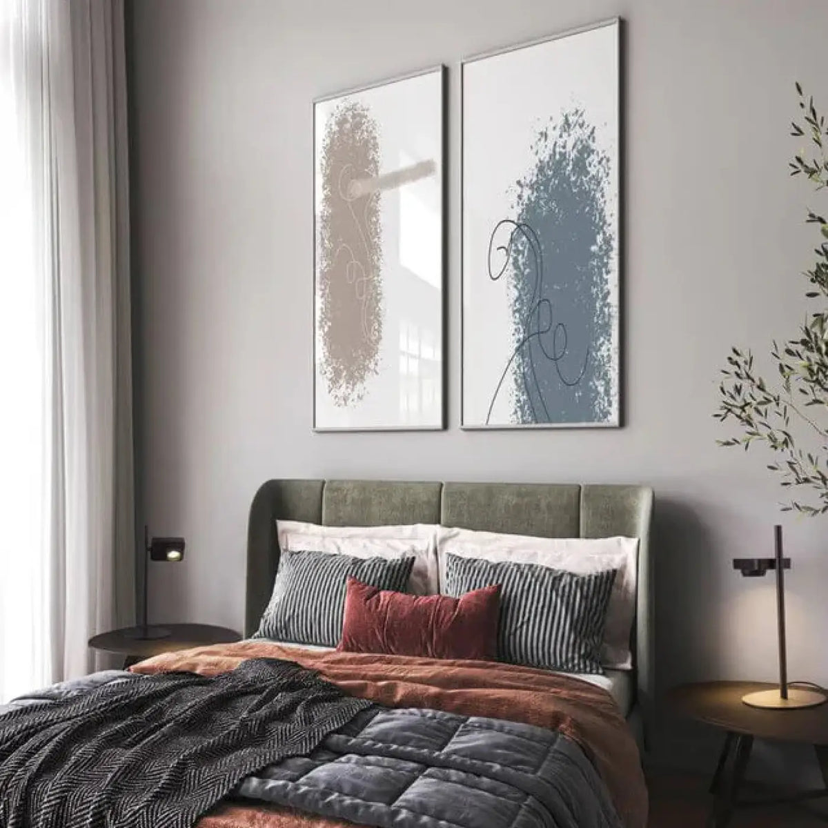 Lampe à Poser Tige Élancée – Samette