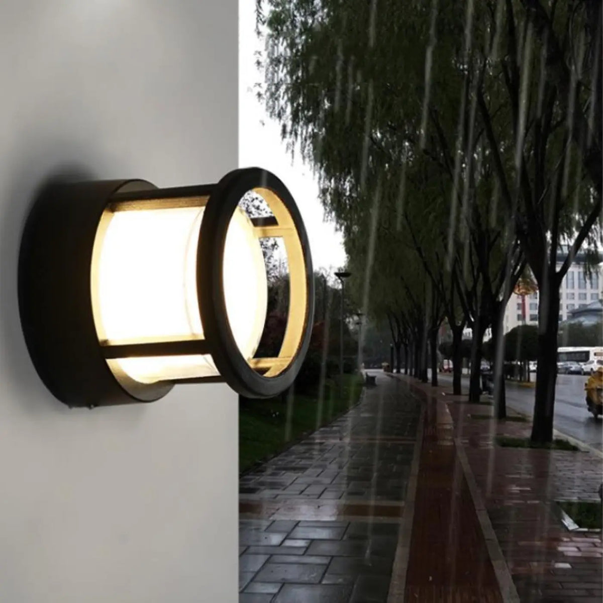 Luminaire Extérieur Carré ou Rond – Sanel