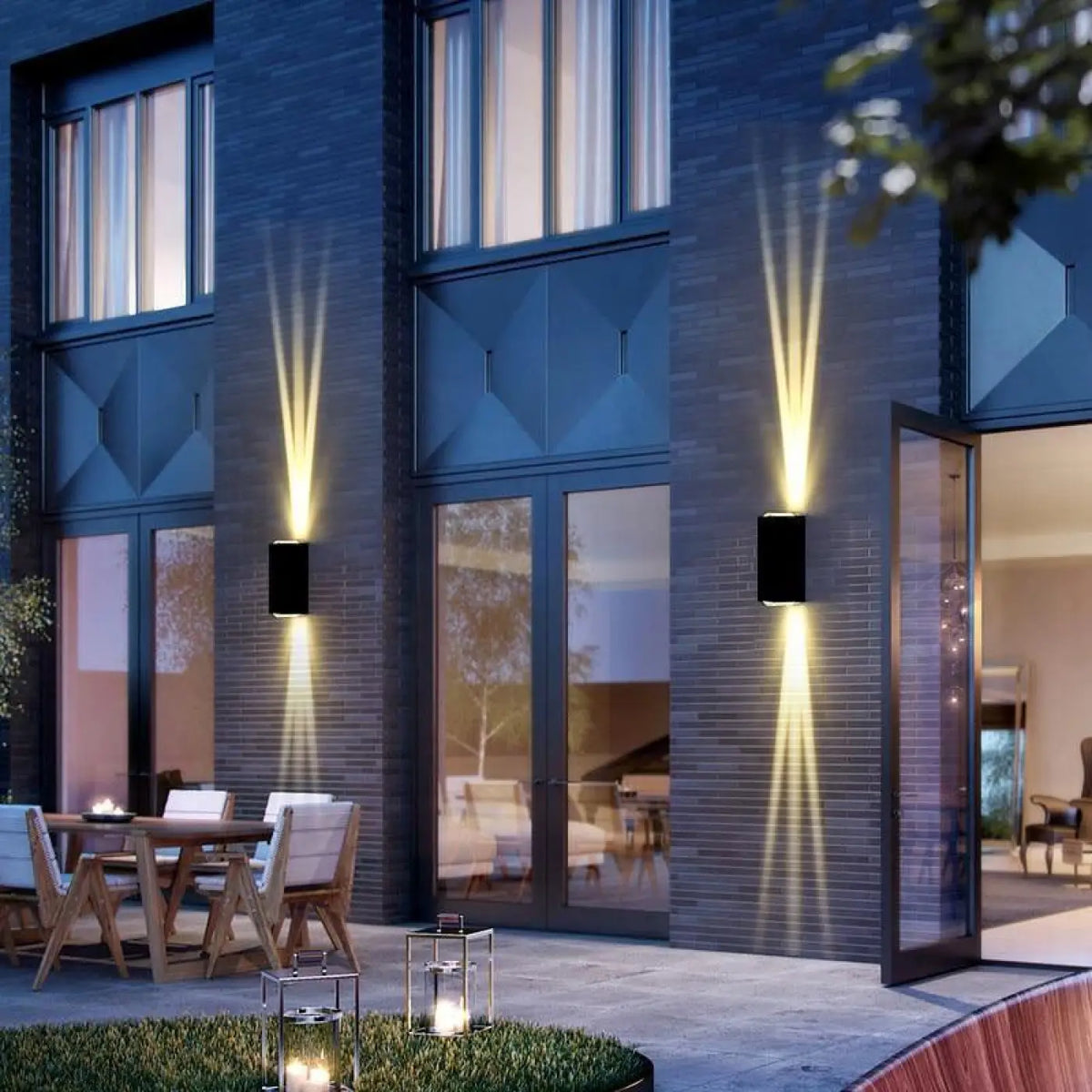 Luminaire Extérieur Terrasse à Rayons – Narane