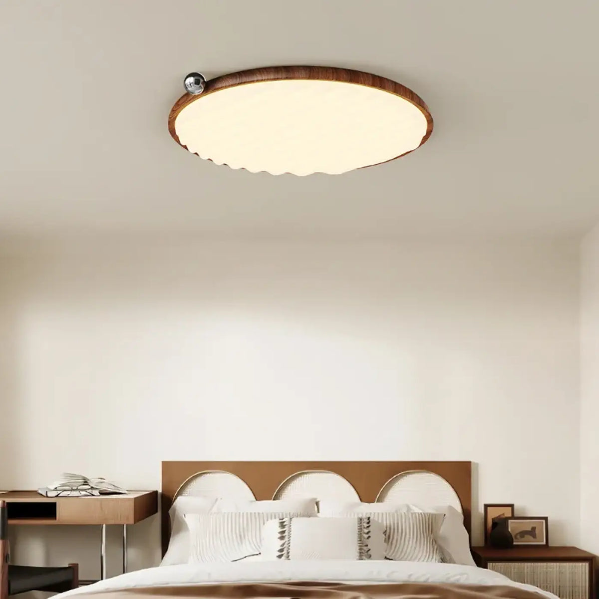 Plafonnier en Bois LED – Vesio