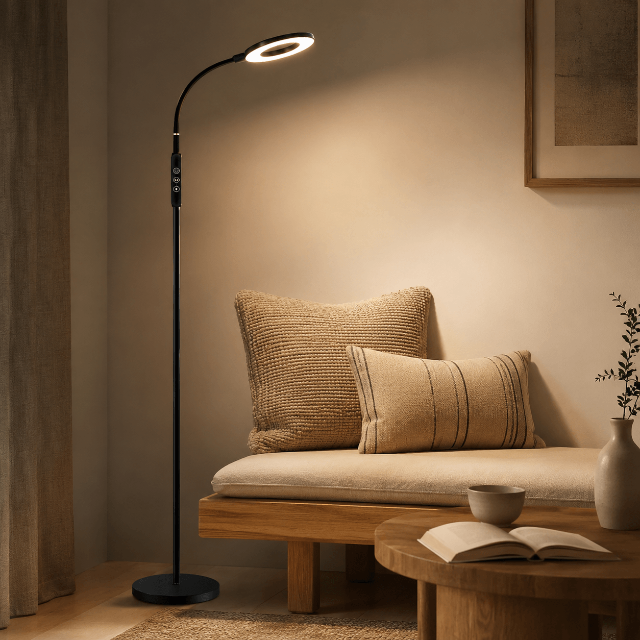 Lampadaire Liseuse LED avec Variateur – Lumo