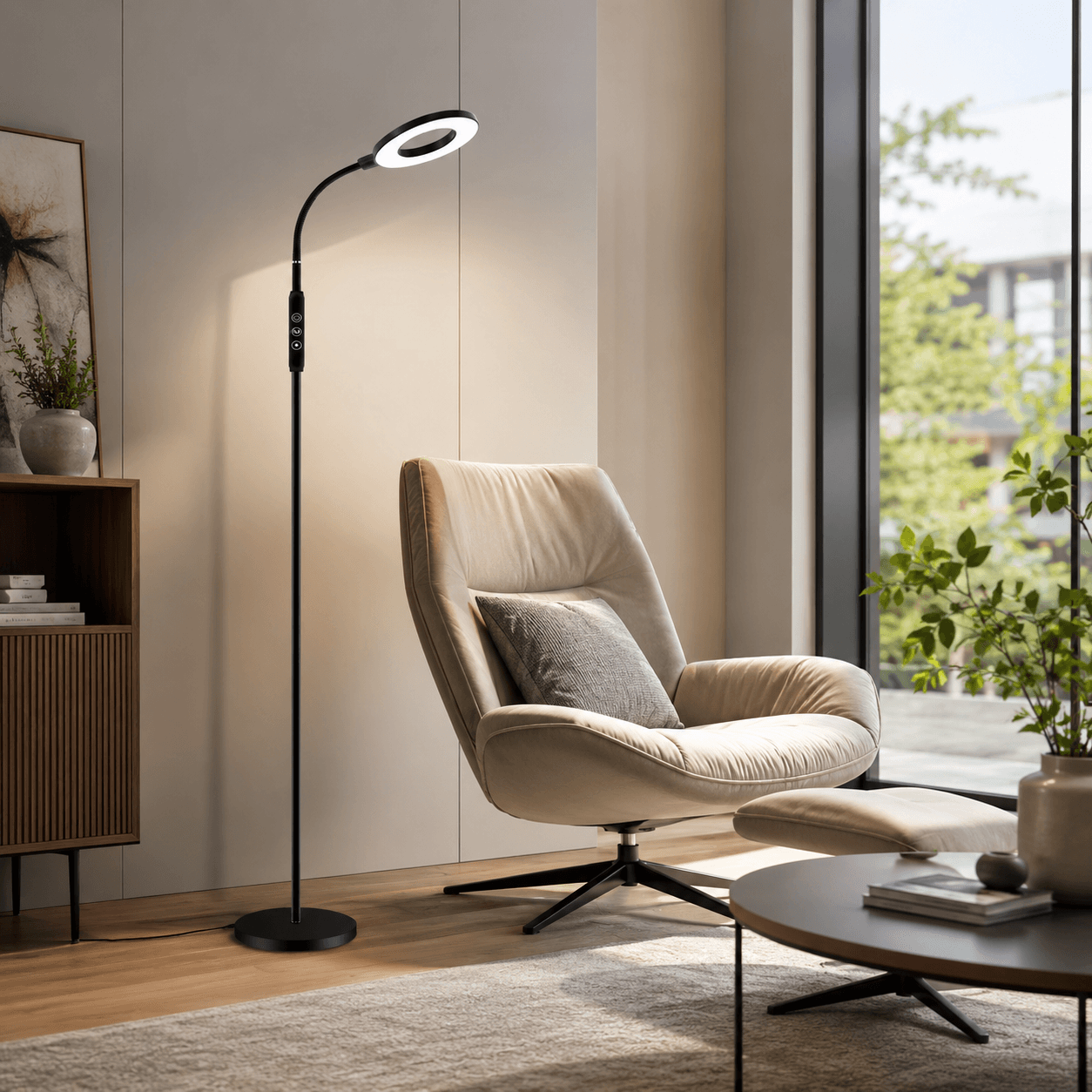 Lampadaire Liseuse LED avec Variateur – Lumo