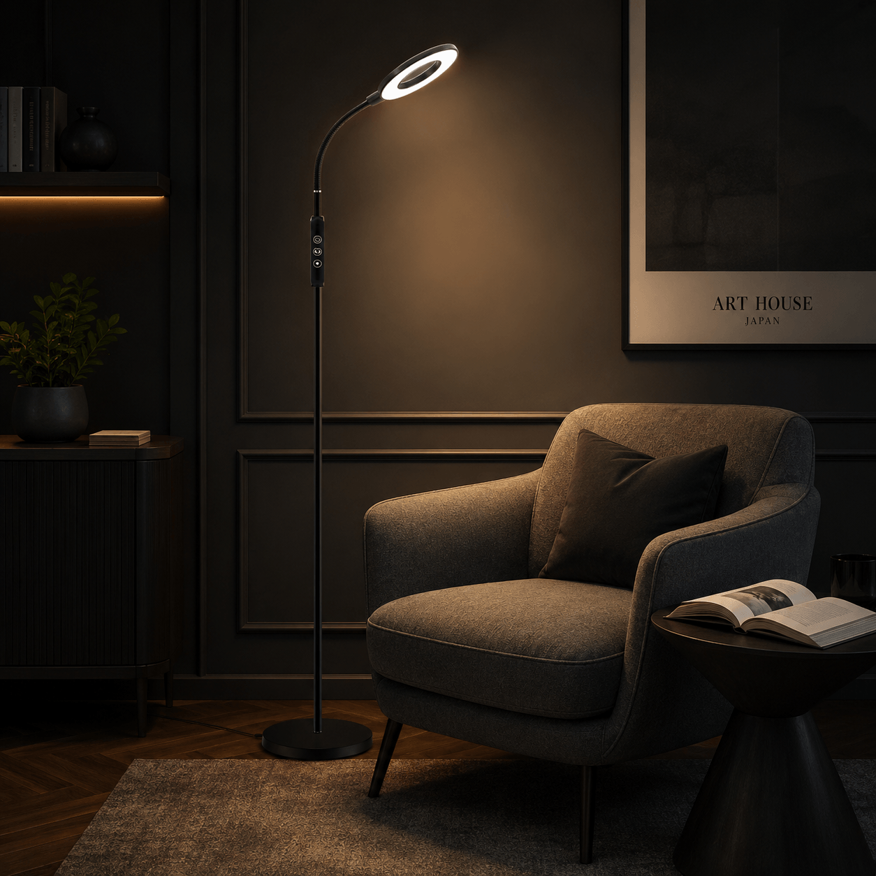 Lampadaire Liseuse LED avec Variateur – Lumo