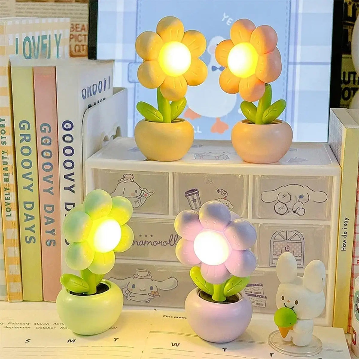 Mini Veilleuse Pot de Fleur – Trelon