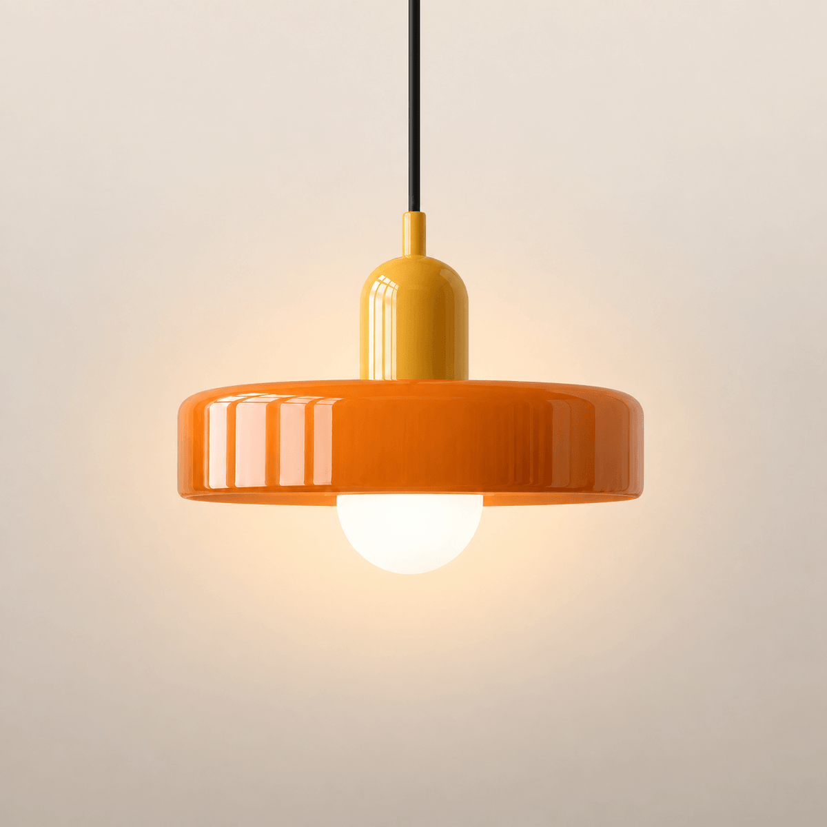Suspension Nola Jaune & Orange #Couleur_Jaune & Orange