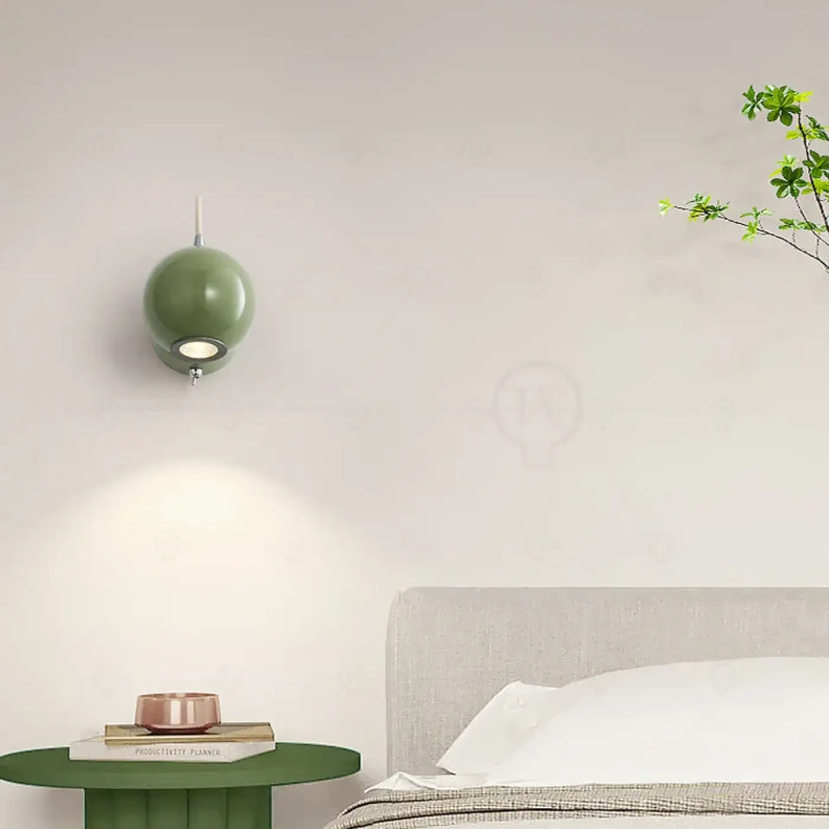 Petite Applique Murale Rétro Colorée – Sorine