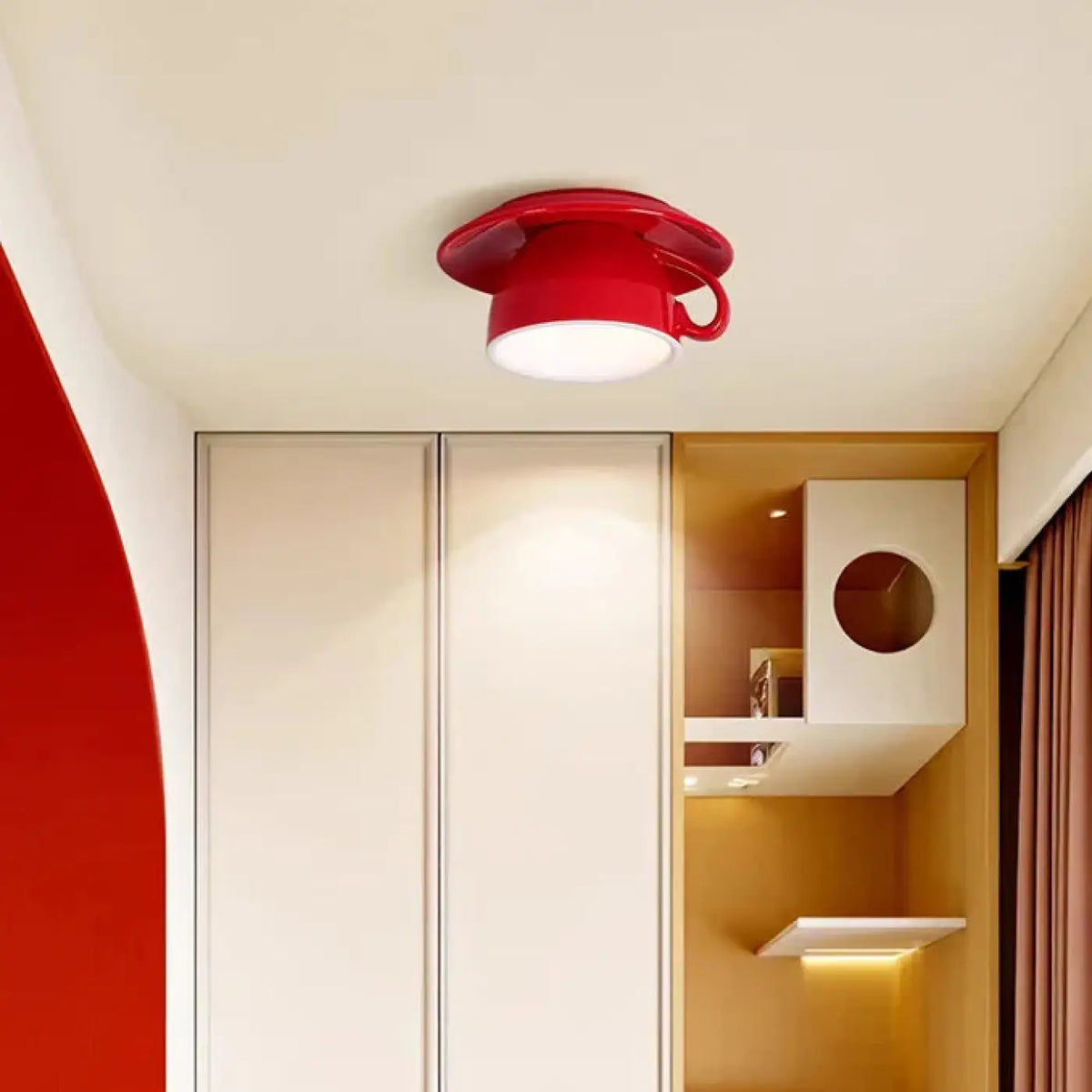 Suspension Arche en Résine et Fer – Rénel
