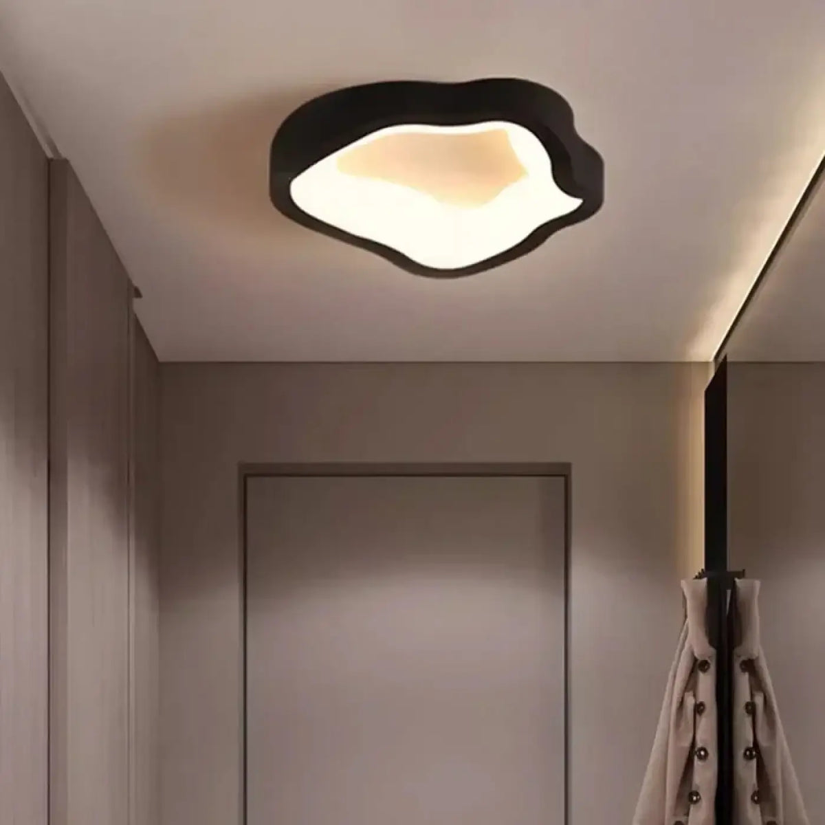 Plafonnier LED en Bois Moderne – Livis