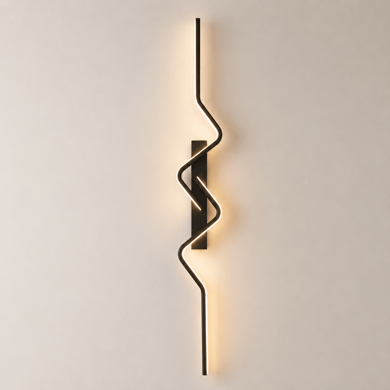 Applique Murale LED Ligne Ondulée – Sona