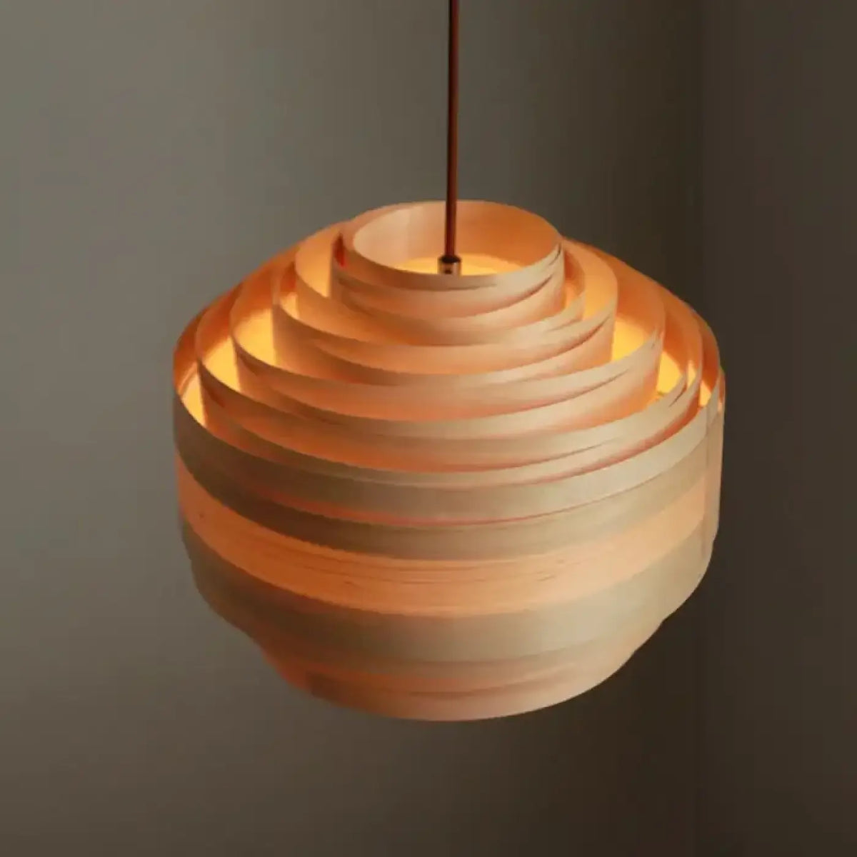 Suspension Bois Artisanale – Jania