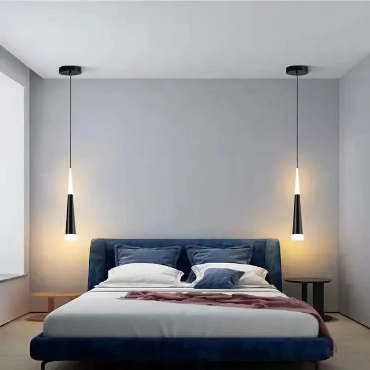 Suspension Cône Minimaliste pour Chambre – Vilia