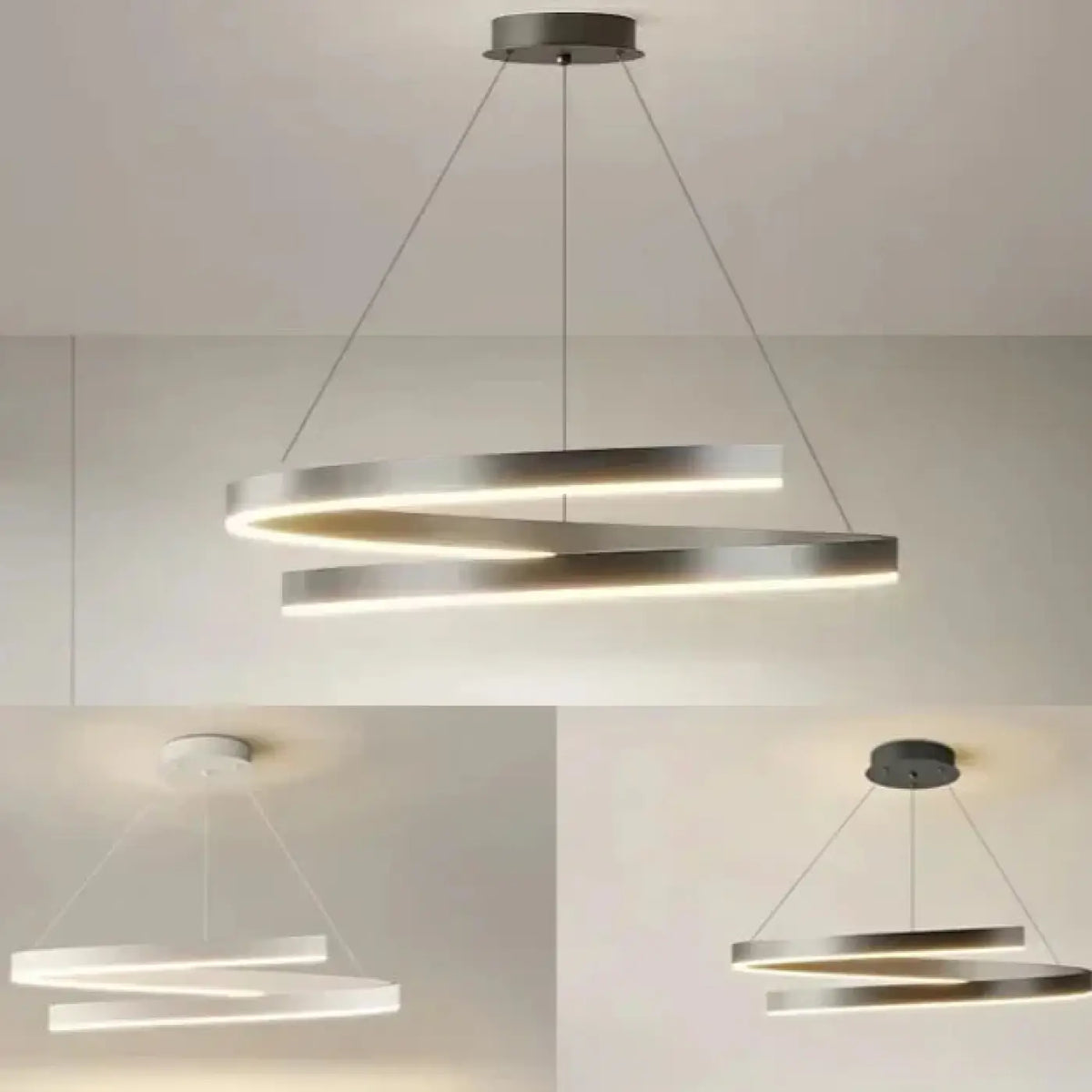 Suspension LED à Anneaux Lumineux – Divia