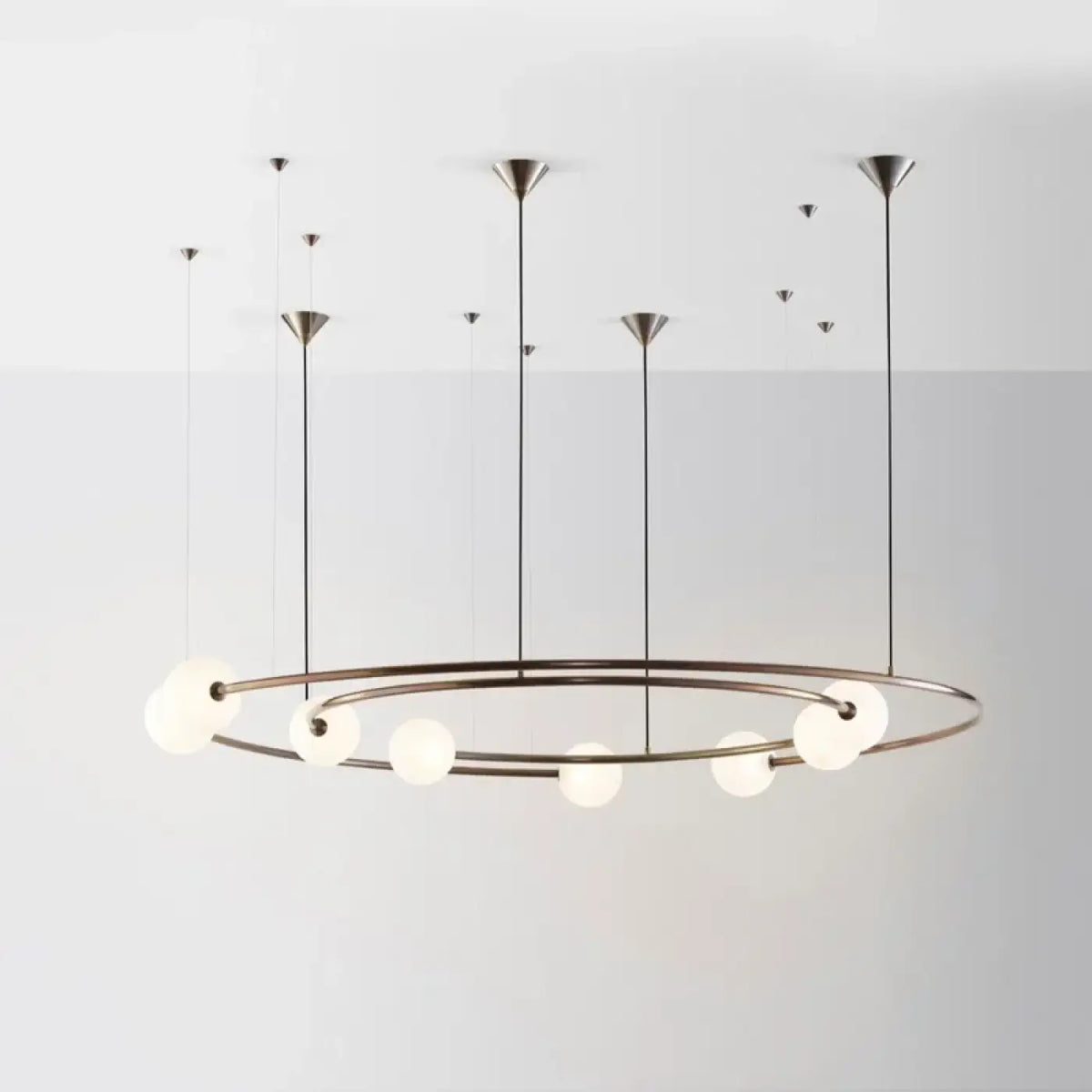 Suspension Anneau avec Sphères Opales – Foson