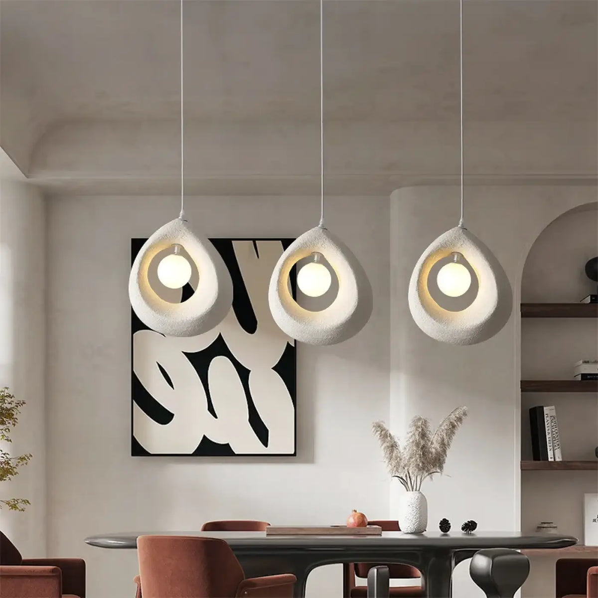 Suspension Design à Éclairage Circulaire – Derette
