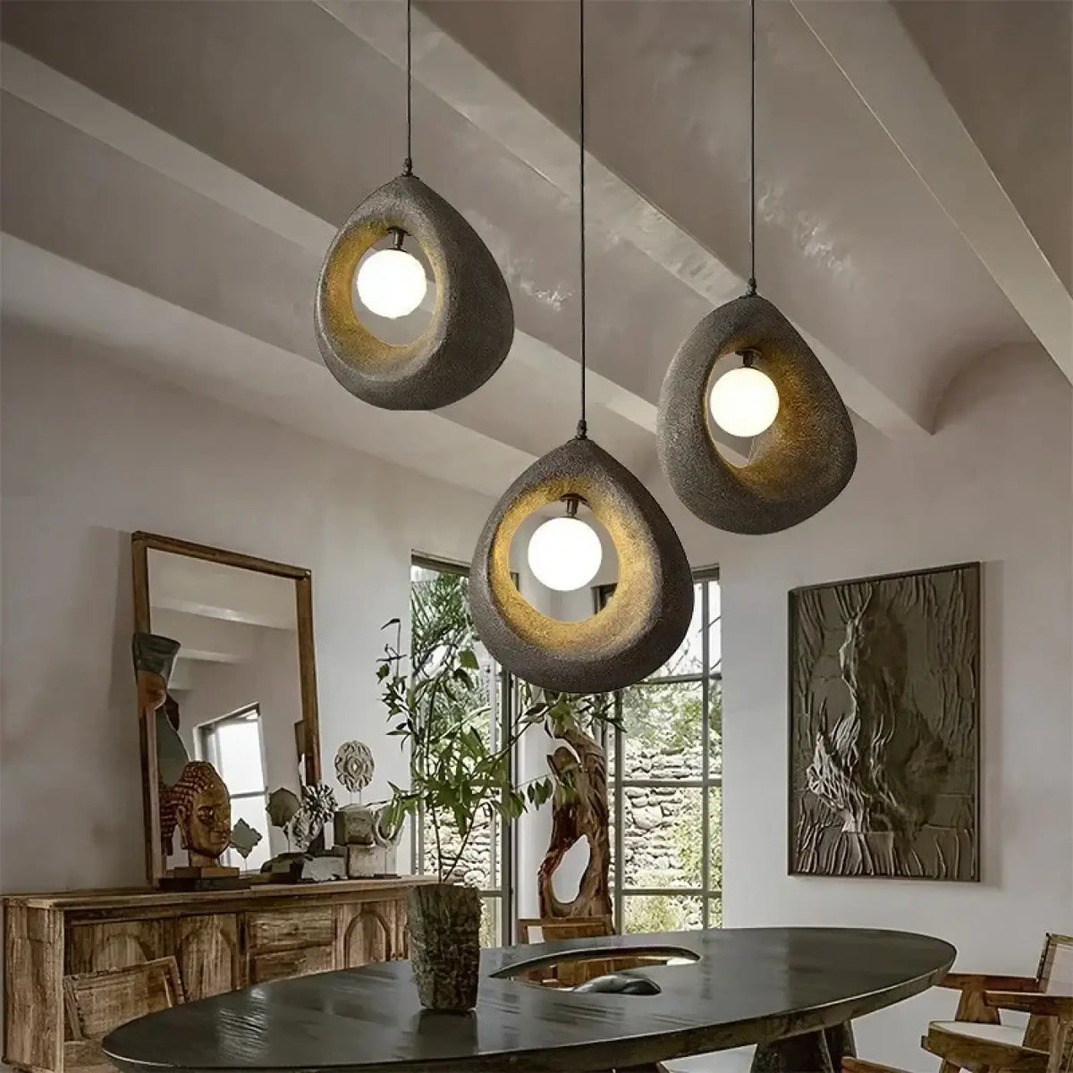 Suspension Design à Éclairage Circulaire – Derette