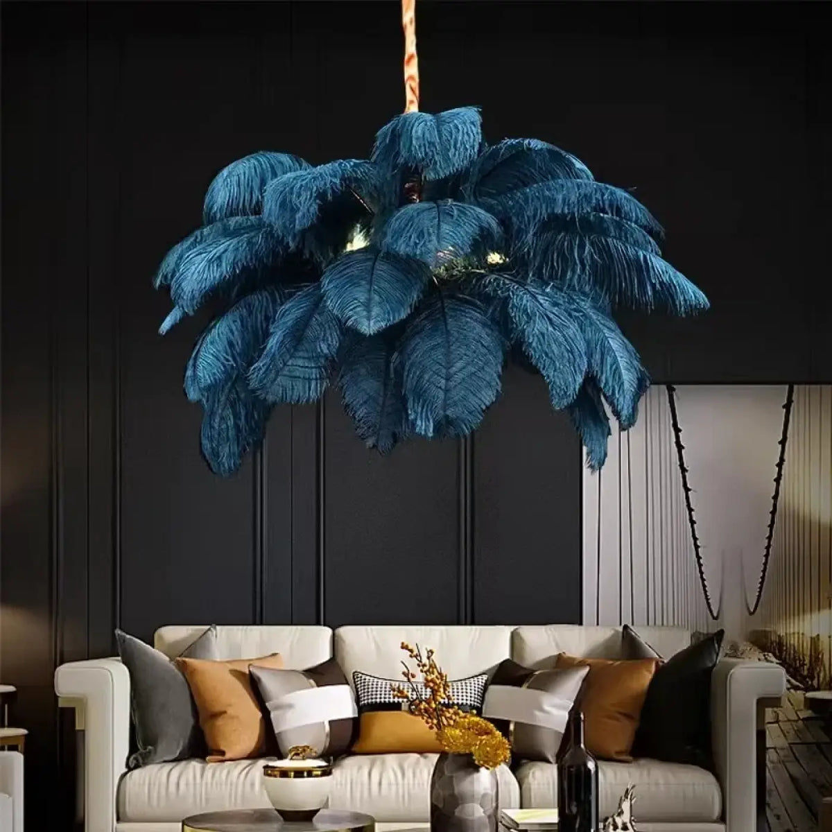 Suspension Glamour Effet Palmier – Masane