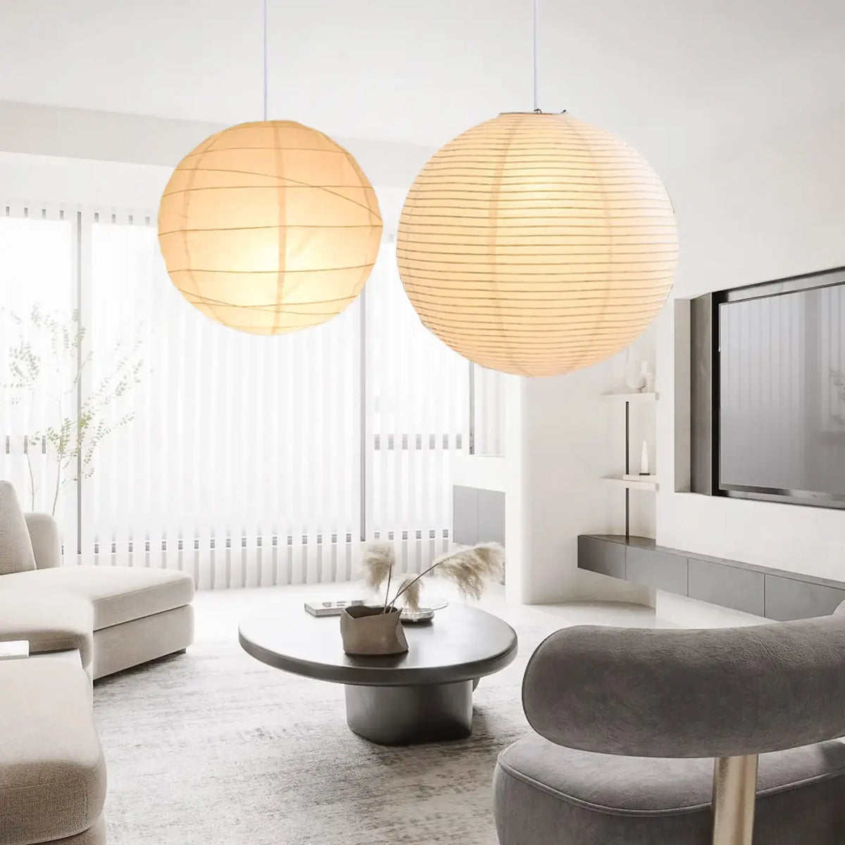 Suspension Lanterne Japonaise en Papier – Ivon