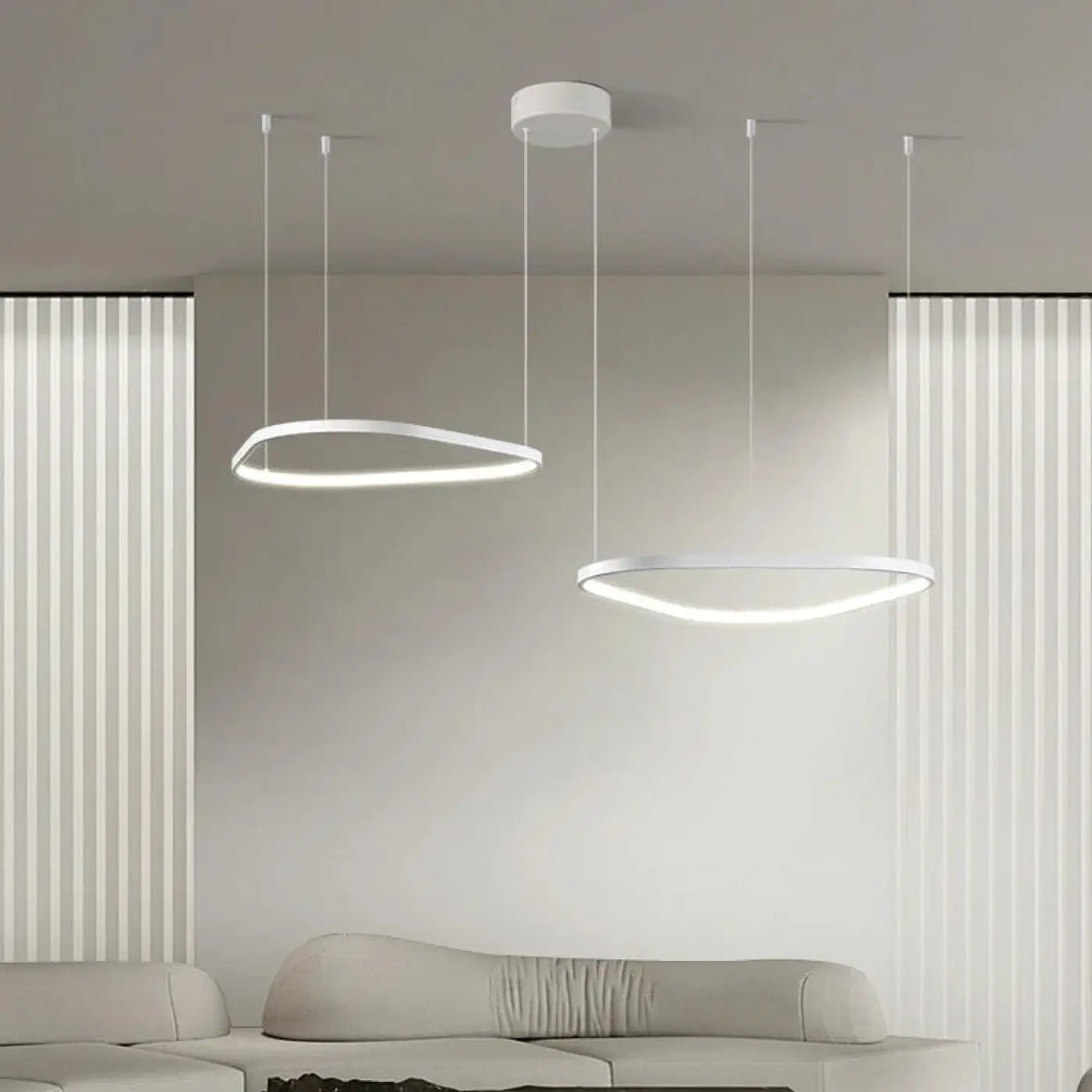 Suspension LED à Anneaux Design – Taria
