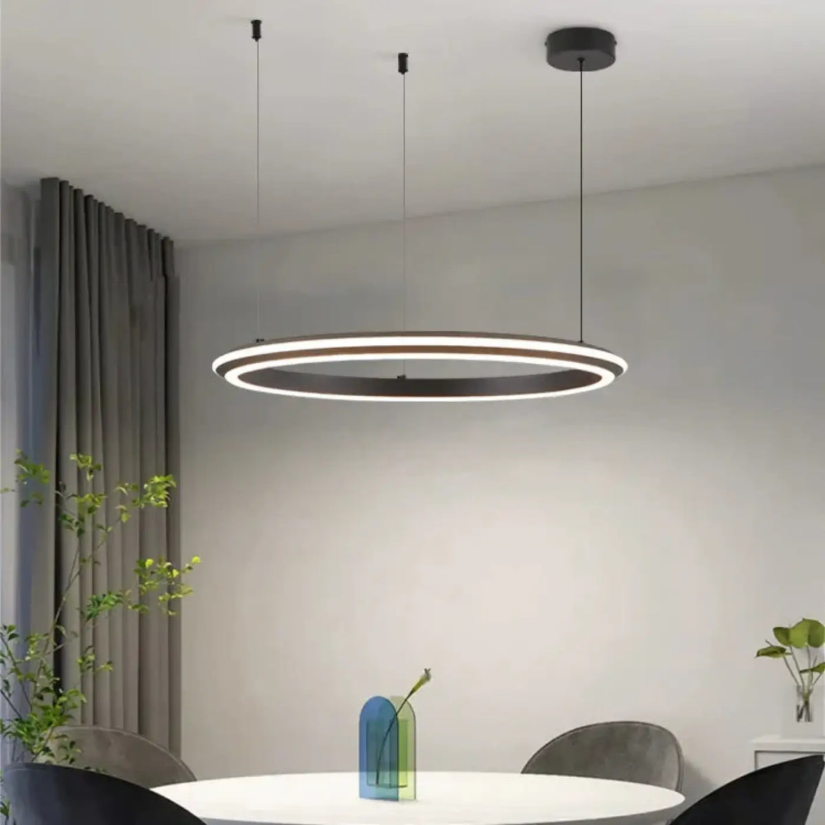 Suspension LED Ronde Moderne – Rodelle