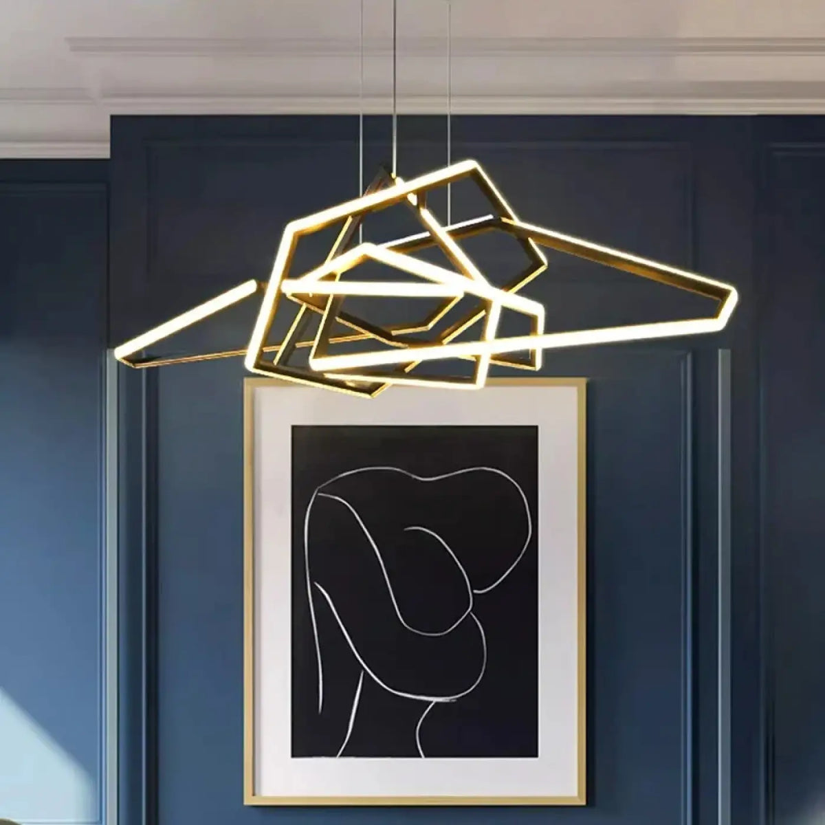 Suspension LED Géométrique Design – Varelle