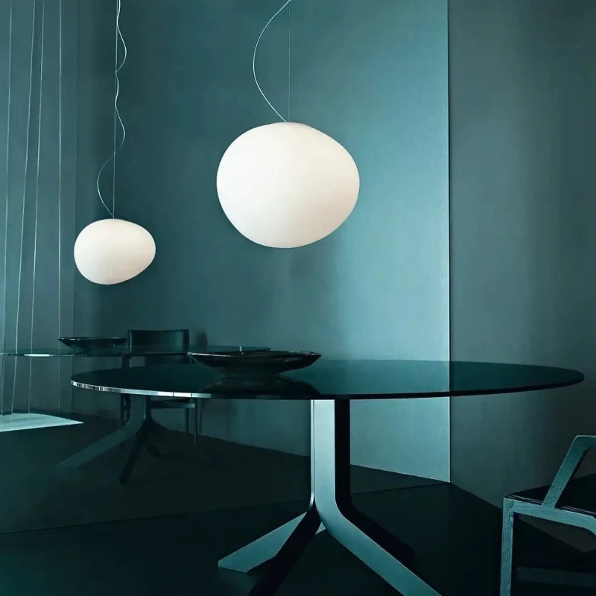 Suspension LED Blanche Moderne – Rovelle