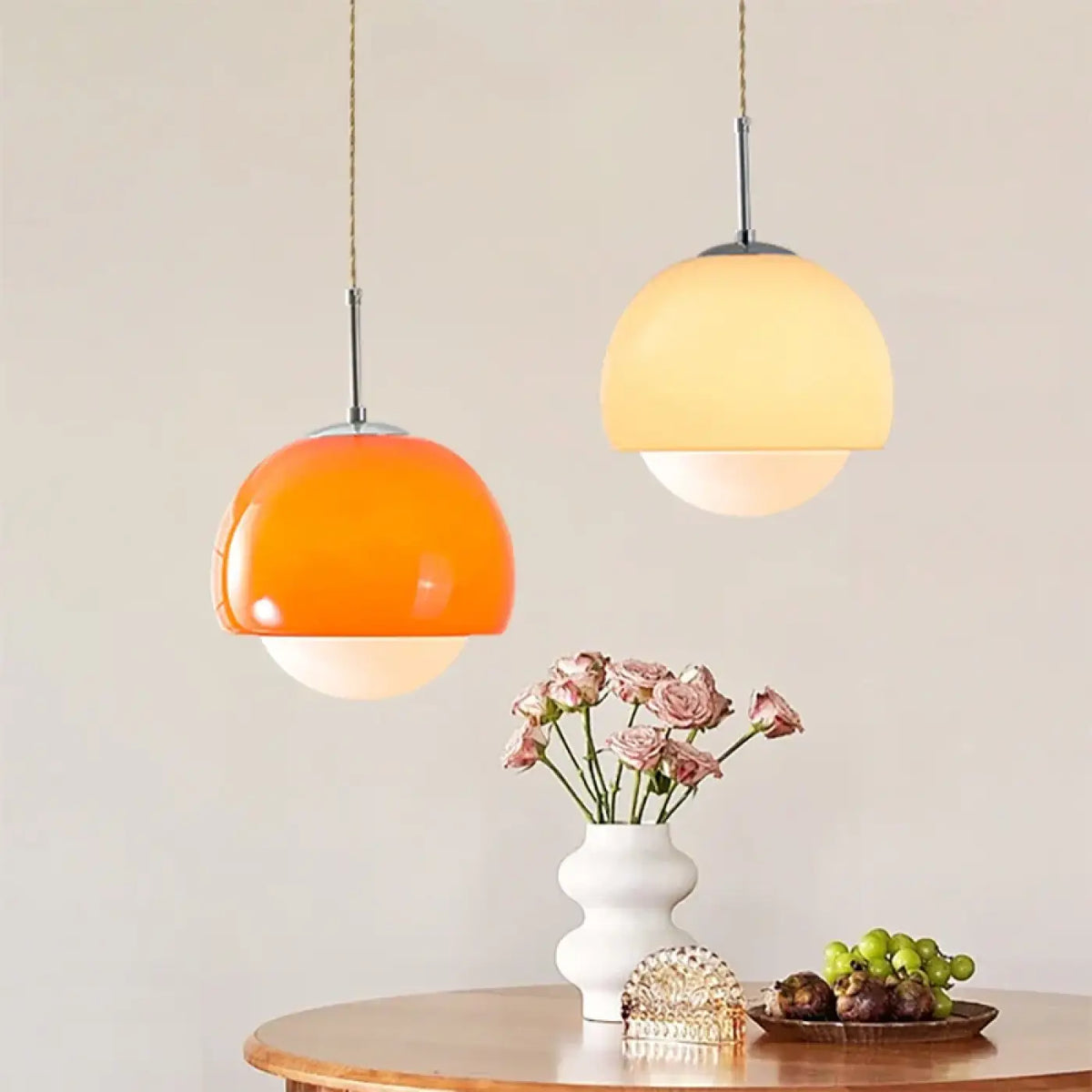 Suspension Boule Minimaliste Colorée – Zamette