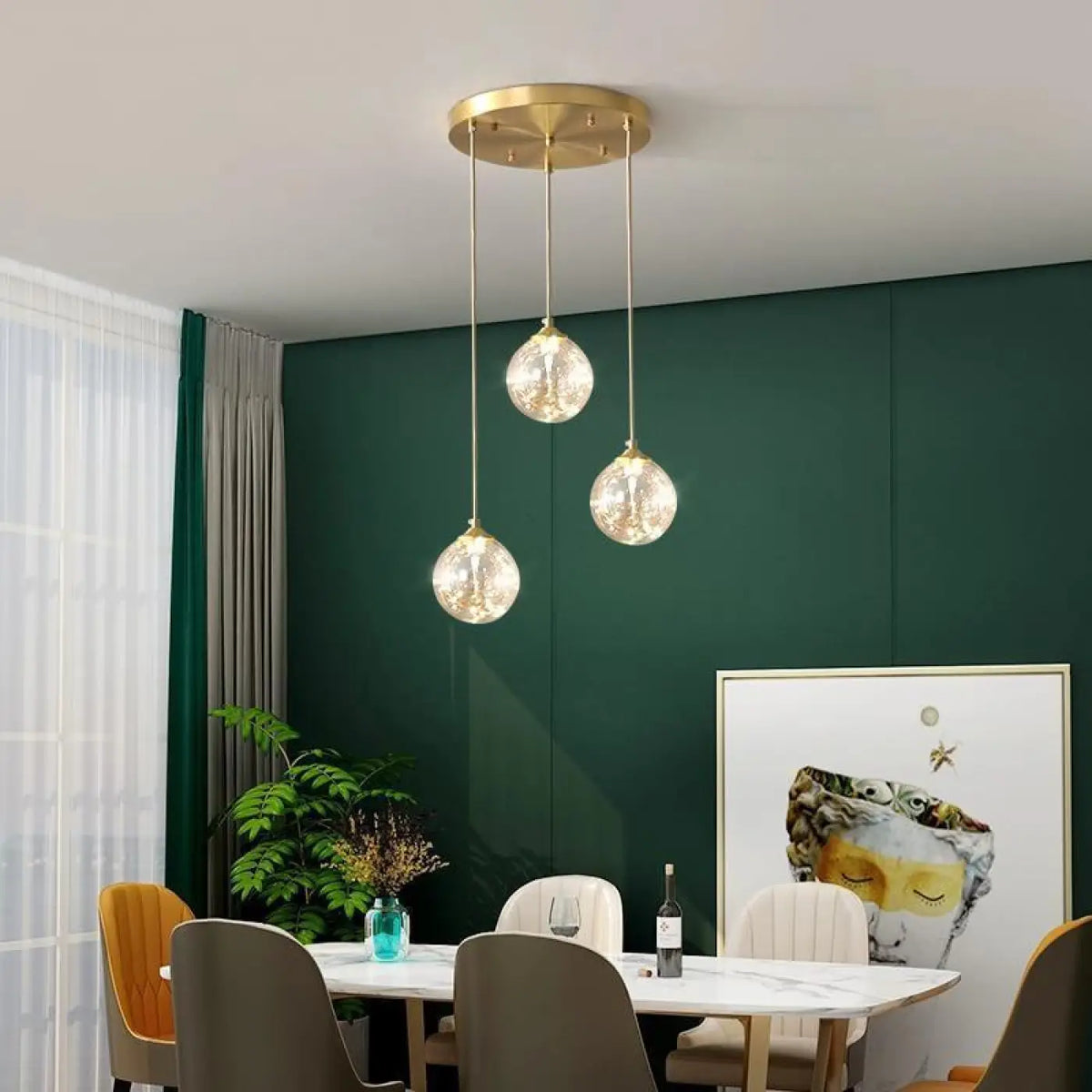 Suspension Boule en Verre – Rolia