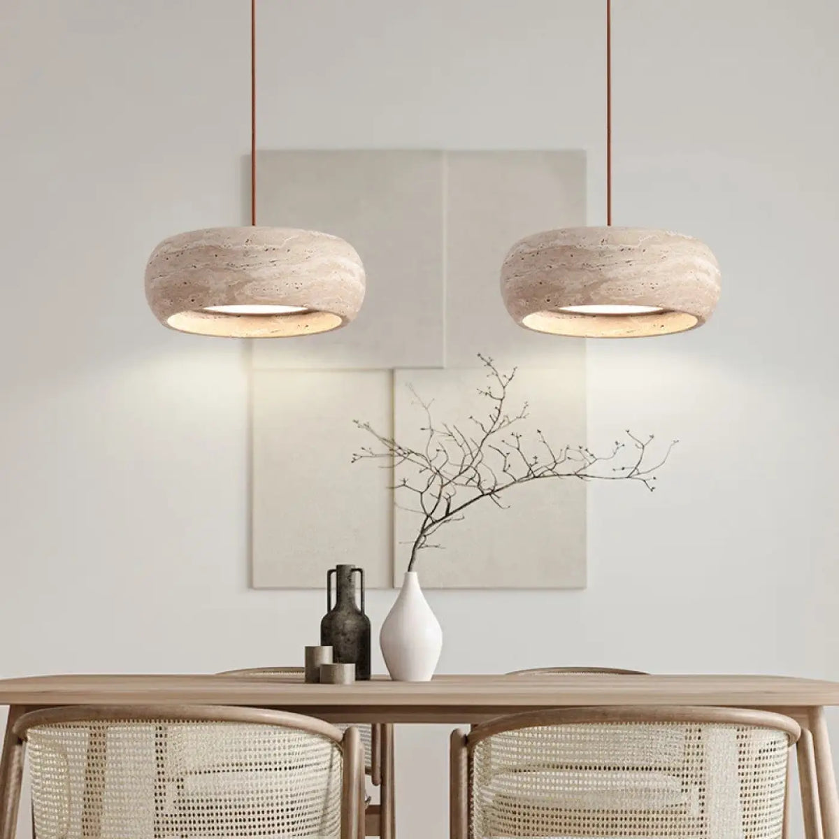 Suspension en Pierre et Métal – Zinio