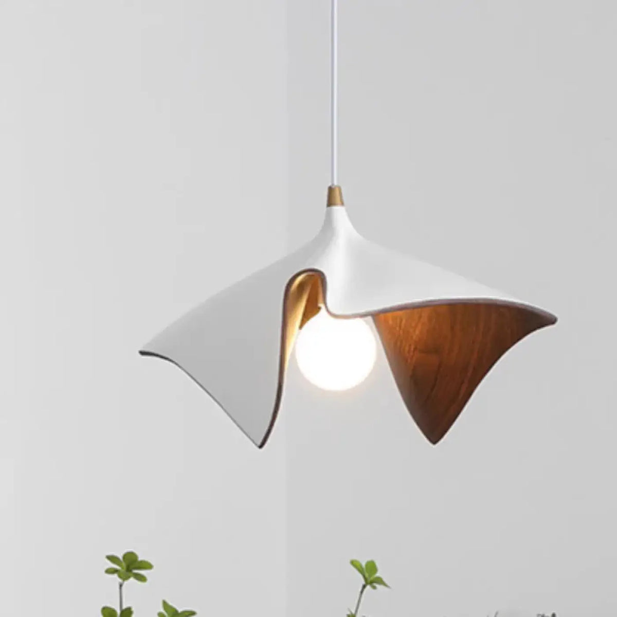 Suspension Contemporaine Finition Bois – Sonio