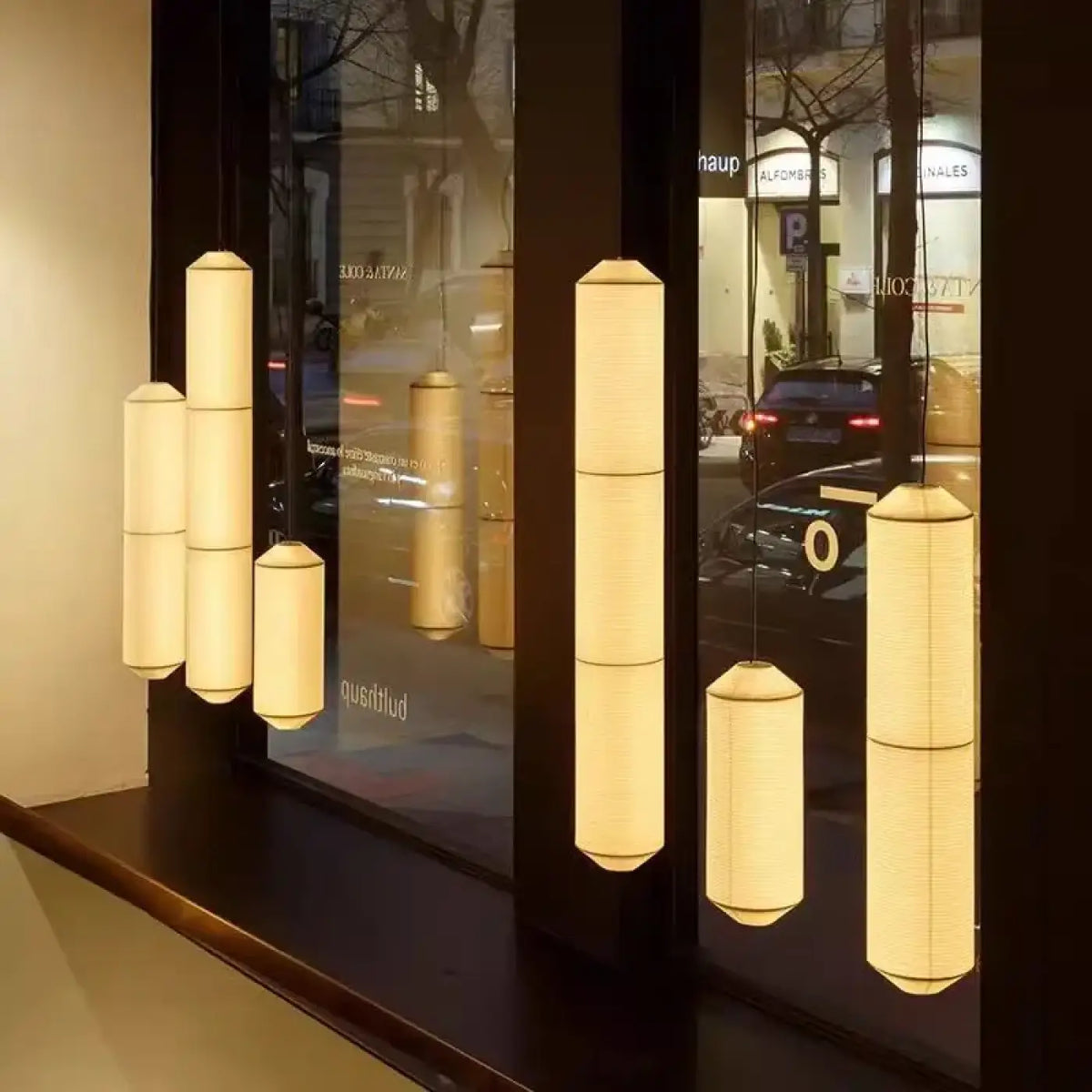 Suspension Japandi Verticale Minimaliste – Fovo
