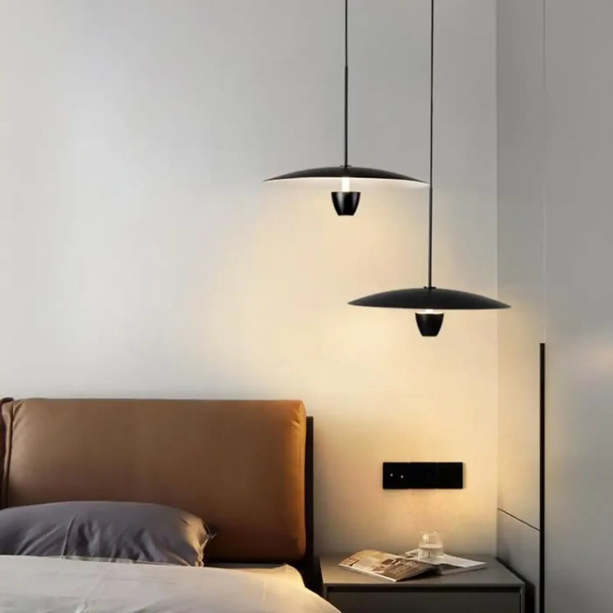 Suspension Design à Abat-jour Plat – Zevis