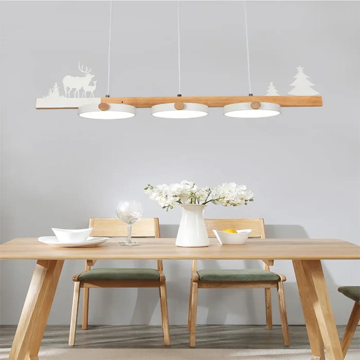 Suspension en Bois Décor Nature – Tasine