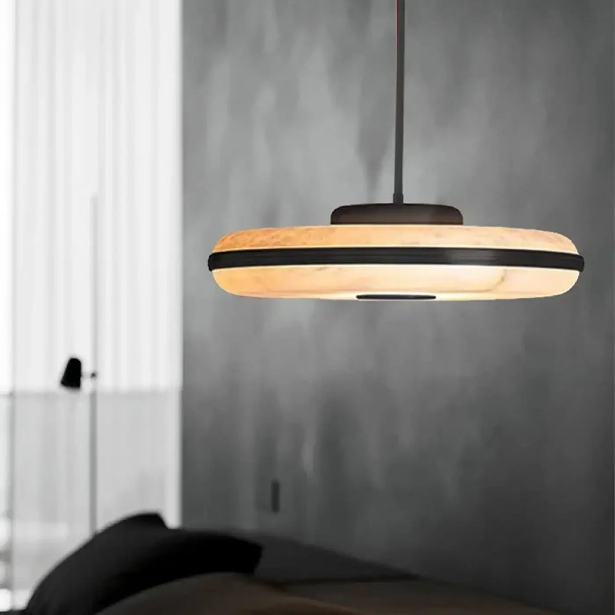Suspension LED Effet Marbré – Tonette