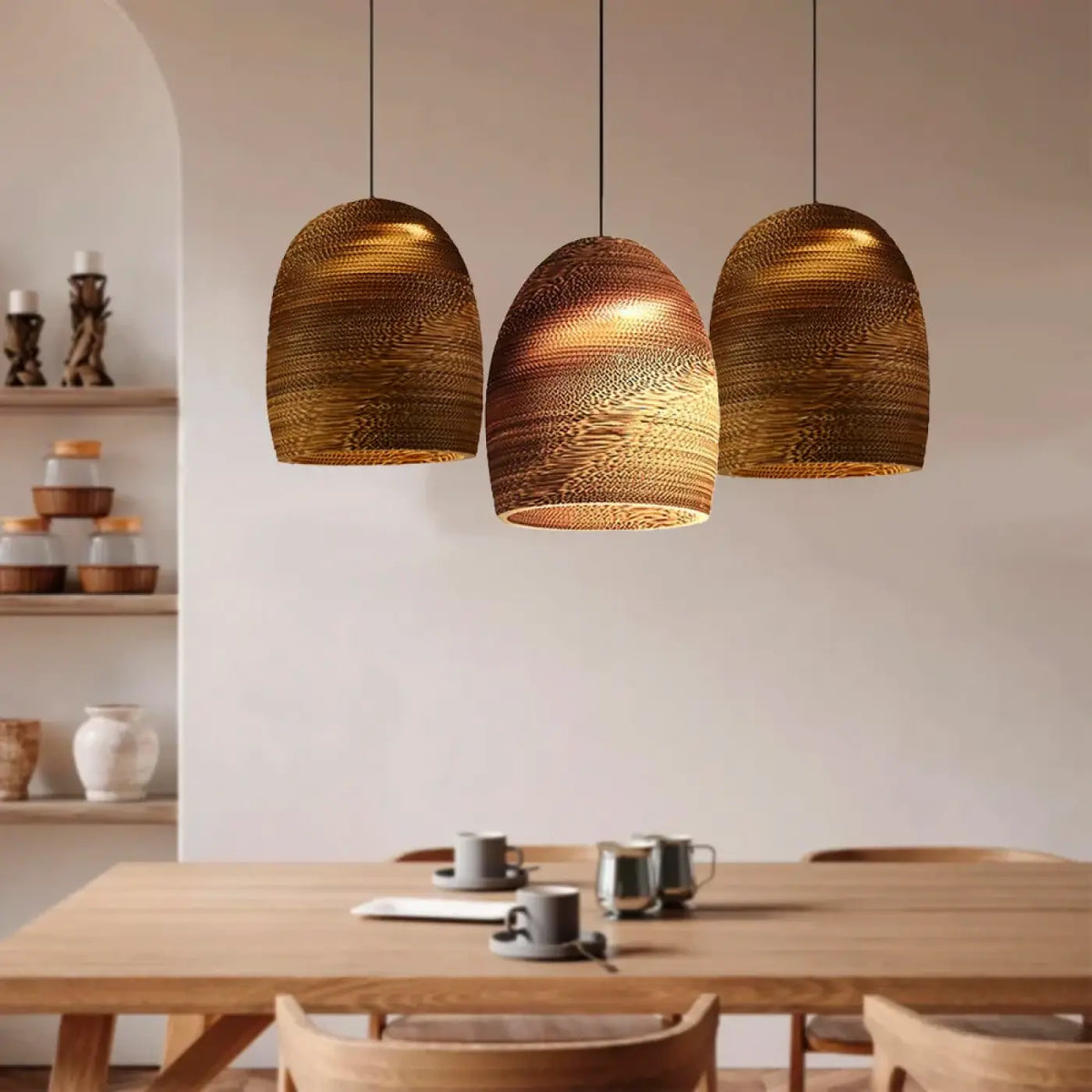 Suspension Design en Papier Sculpté – Zodon