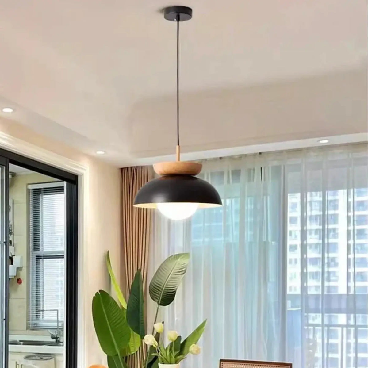 Suspension Scandinave avec Abat-Jour – Bodan