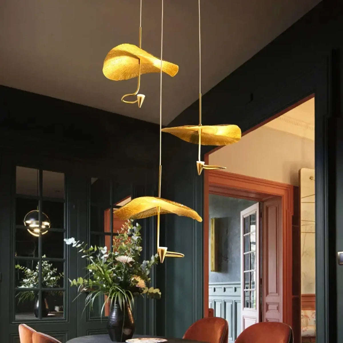 Suspension Dorée Design Original – Korel