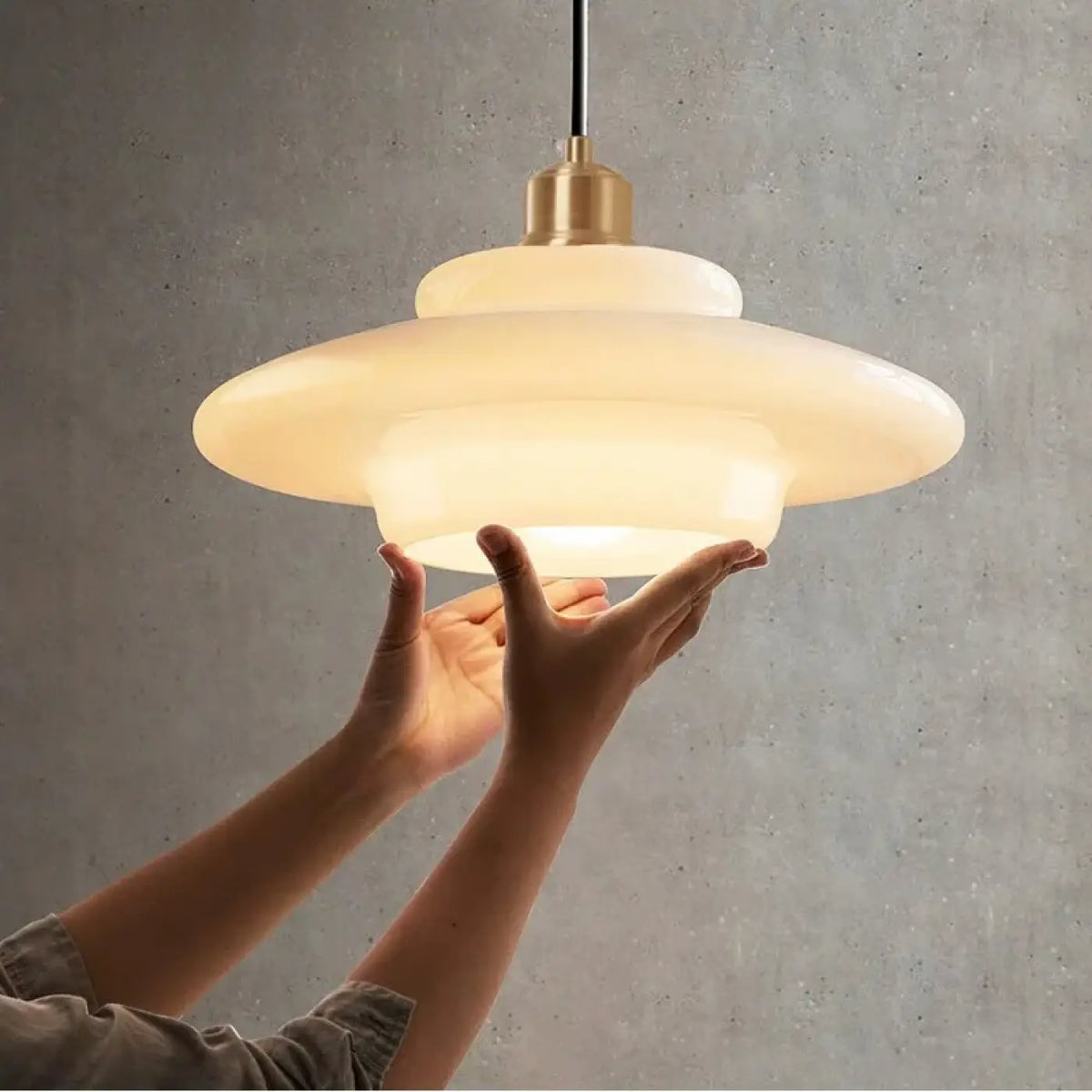 Suspension LED Blanche Épurée – Clénel