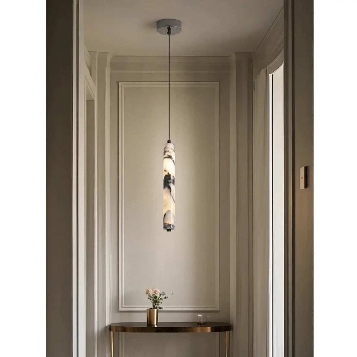 Suspension LED Moderne en Marbre – Zerine