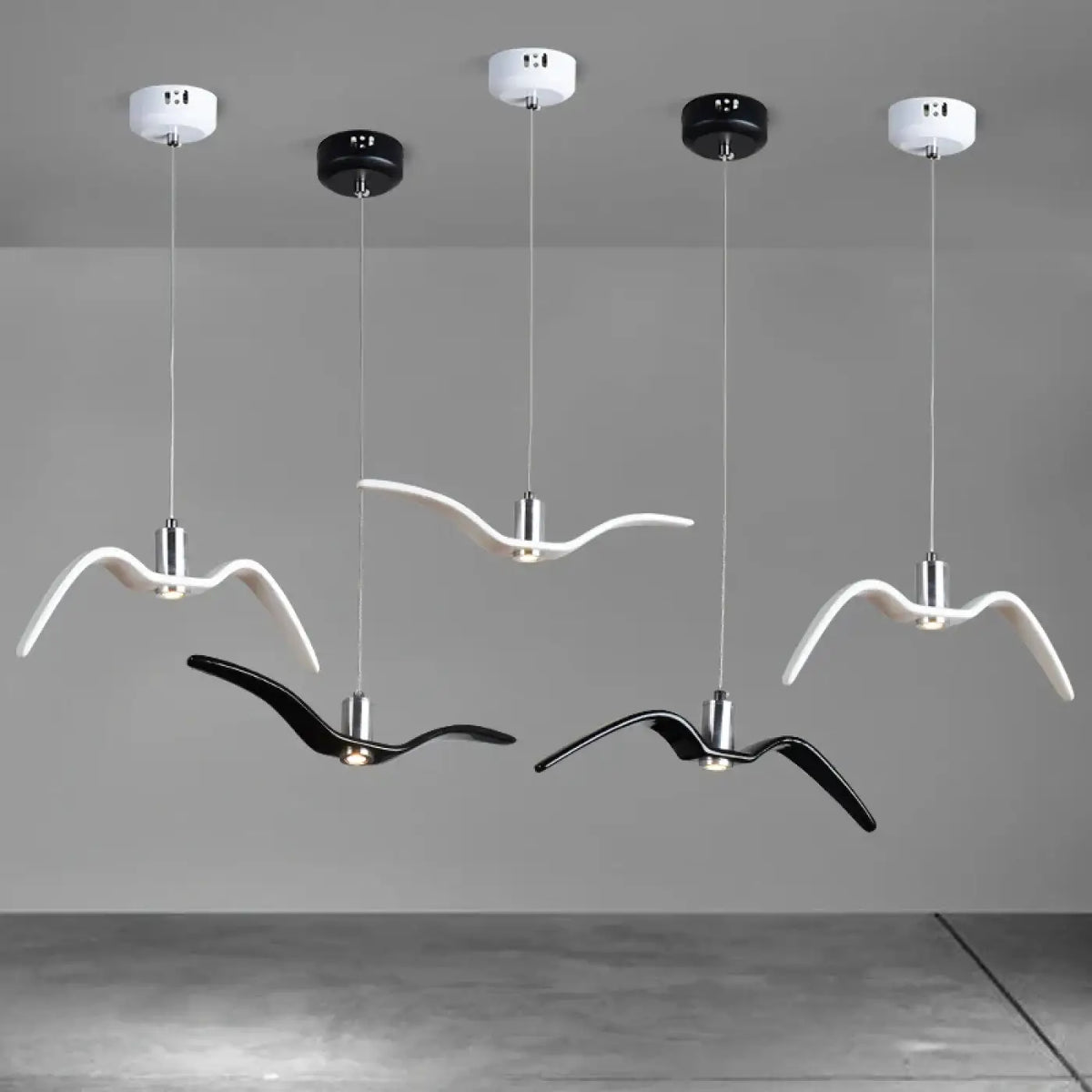 Suspension LED Oiseau Minimaliste – Fola