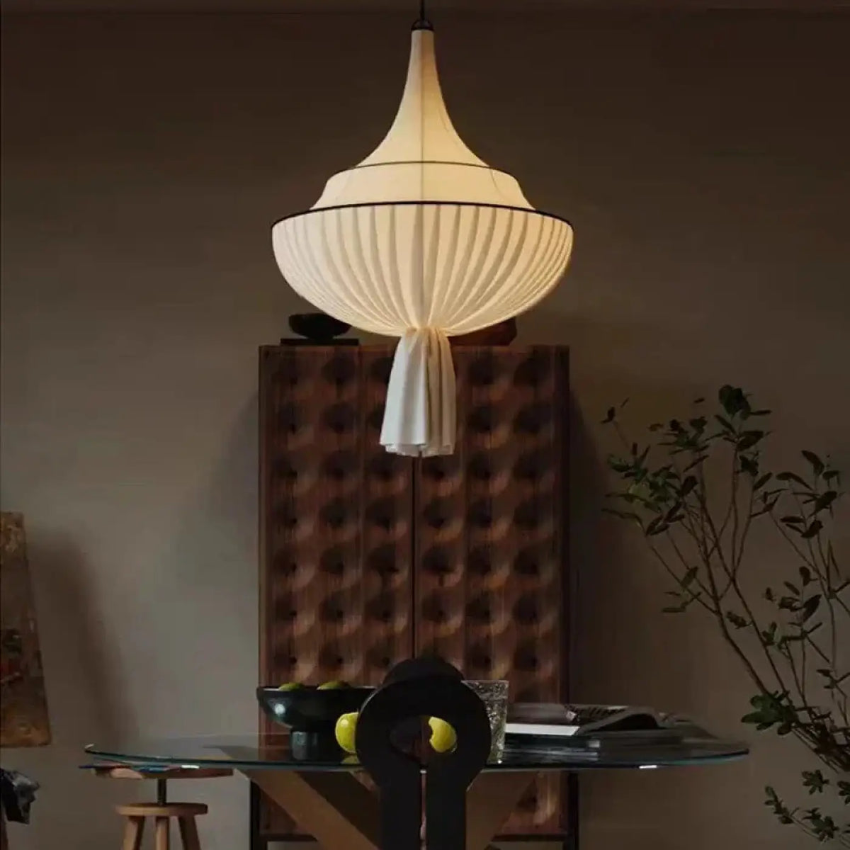 Suspension Plissée Esprit Lanterne – Primia